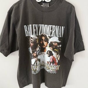 World Famous Heavyweight T-Shirt — Washed Black Crew Tee